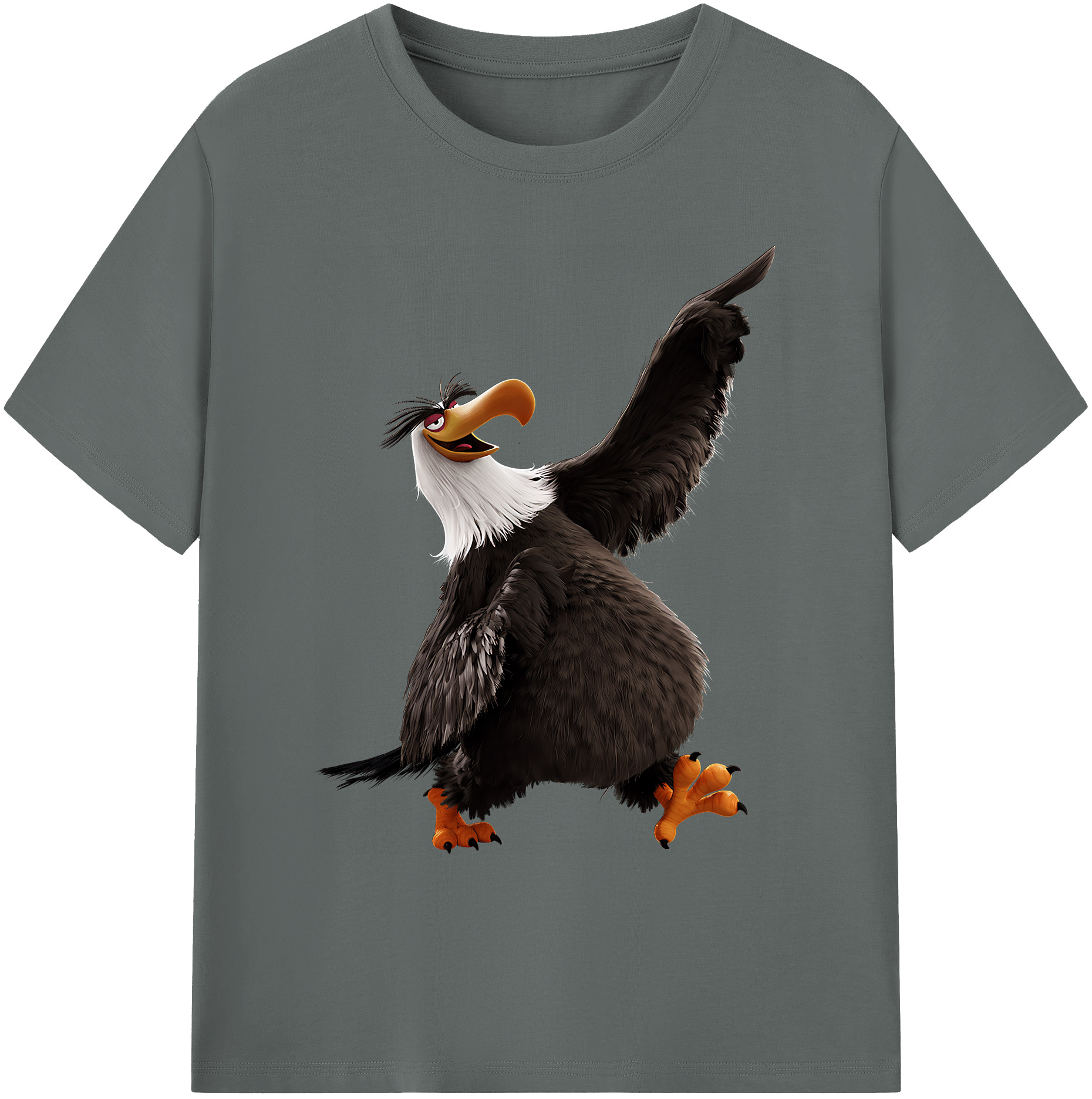 （画像用） Angry Birds アングリーバード 綿100％ メンズ半袖Tシャツ｜肌触りやわらか＆通気性